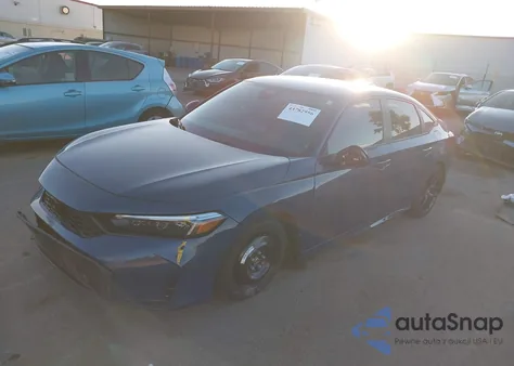 2025 Honda Civic Sport from USA, damaged, VIN 2HGFE2F58SH596081